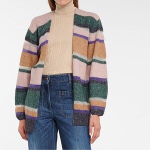 Veronica Beard Elizabeth Striped Cardigan